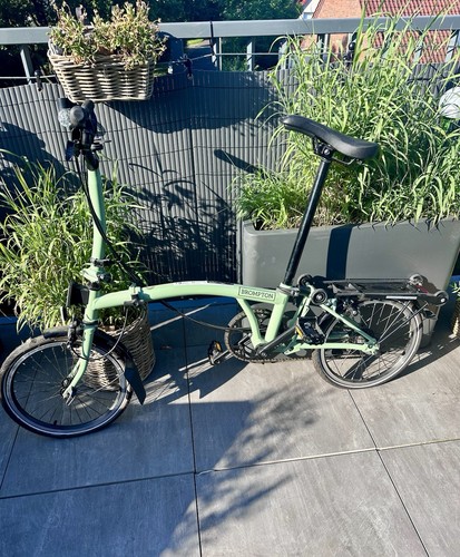 Brompton faltrad matcha green - brompton,