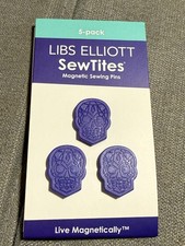 SewTites Libs Elliott Totenköpfe Nähmagnete EPP fixieren statt Nadeln ohne Kraft