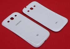 2 X Original Samsung Galaxy S3 i9300 i9305 LTE 4G Akkudeckel Rückschale Cover 