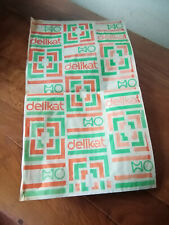 DDR Vintage delikat Verpackung Papier Packpapier HO Konsum Ostalgie 60er 50x44cm
