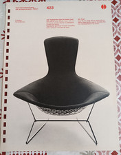 knoll werbekarte sessel 423