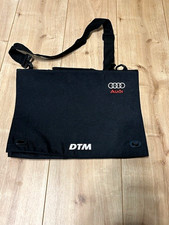 Audi Freizeittasche Schwarz Tasche Bag Laptoptasche  - DTM -
