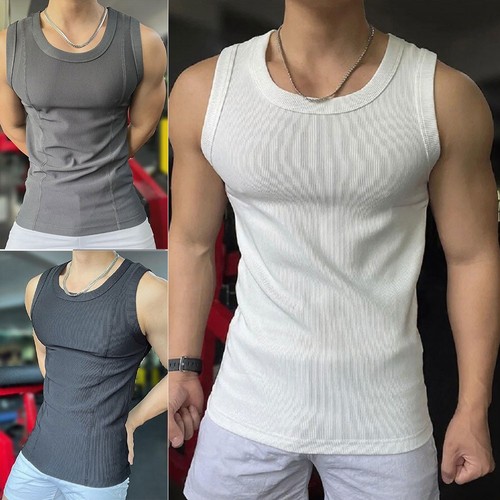 Herren fitness weste - weste, Ärmellos
