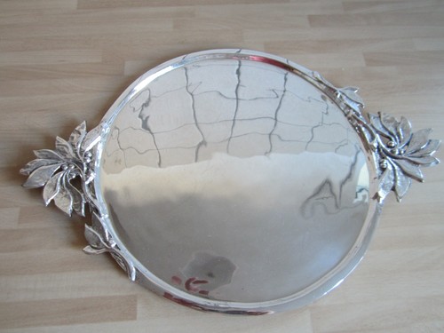 Sehr schweres versilbertes - schweres,