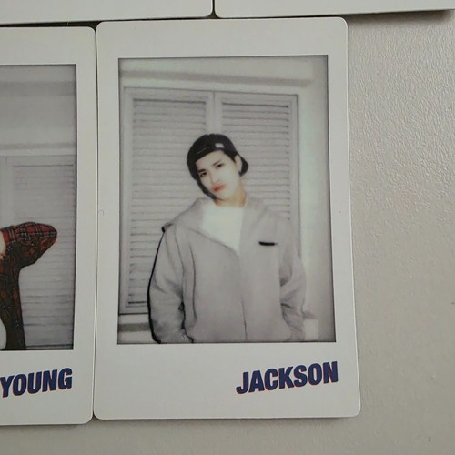 Jackson got7 fotokarten - jackson,