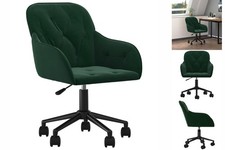 Bürostuhl drehbar dunkelgrün - bürostuhl,