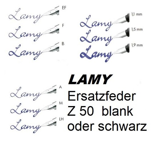 Lamy ersatzfeder z50 - ersatzfeder, original