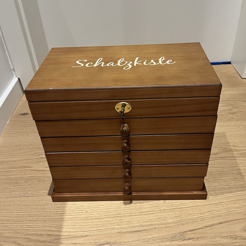 Holz schmuckkasten mit - holz,