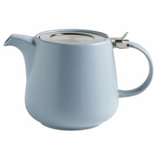 MAXWELL & WILLIAMS Teekanne mit Edelstahl-Teesieb TINT 1,2 Liter hellblau