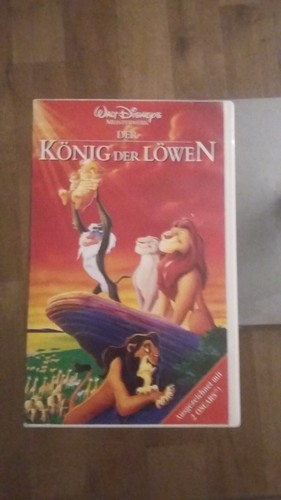 Videokassetten disney könig - disney,