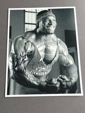 LEE HANEY 8x  MR. OLYMPIA Body-Building signed Foto 20x25 Autogramm