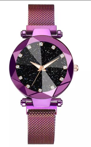 Damen magnetische lila - lila, starry