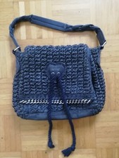 Jette Joop Tasche in origineller Flechtoptik dunkelgrau 