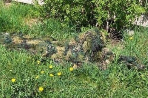 Sniper ghillie suit - ghillie,