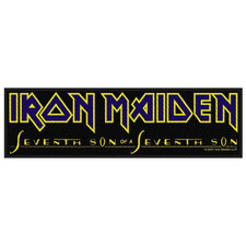 Iron Maiden Patch · Seventh Son · Grosser Langer Stripe (15cm x 5cm)
