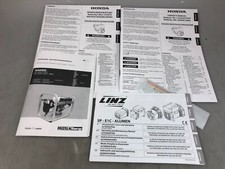 HONDA Linz GX240 /270/340/390 Bedienungsanleitung Wartungsanleitung / 34