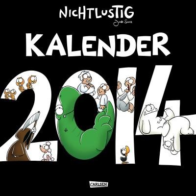 Nichtlustig wandkalender 2014 - nichtlustig,