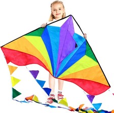 Delta-Kite mit Flaggentaile |