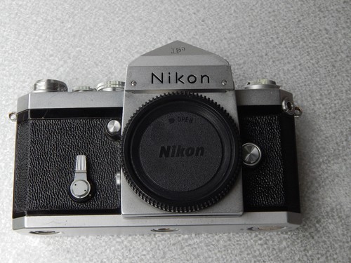 Nikon chrome eyelevel - nikon, f