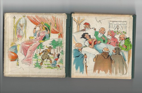 Schneewittchen leporello - schneewittchen, (leporello