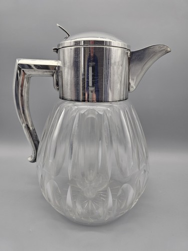 Karaffe krug versilbert - karaffe,