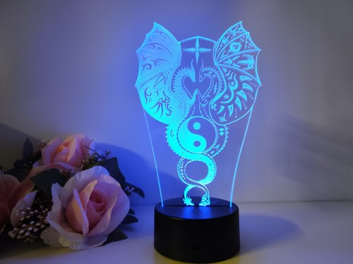 Pärchen drachen lampe yin - pärchen,
