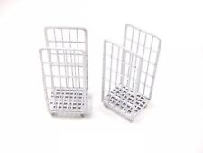 2 x Rollcontainer silber 1:32