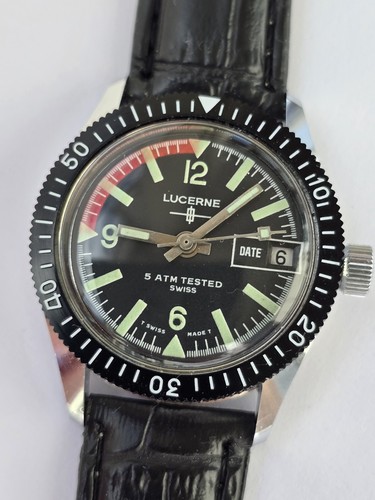 Vintage uhr lucerne 33mm - uhr,