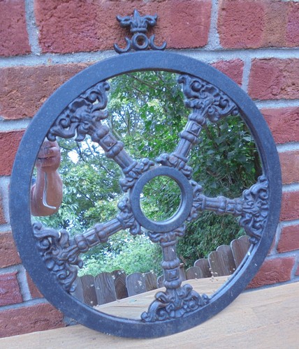 Rundes gusseisen stallfenster - gusseisen,