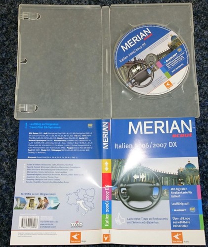 Navi dvd italien merianscout - dvd,