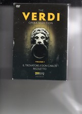 4-DVD-Box   The Verdi Opera Selection - Il Trovatore, Don Carlos, Rigoletto