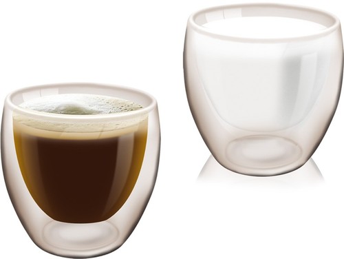 Doppelwandiges thermo glas - 2x,