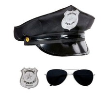 Kostüm-Zubehör Set Polizist