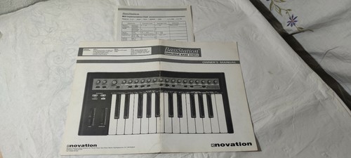 Novation bass station handbuch - novation,