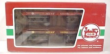 LGB 40000 ATSF Flatcar (Pack