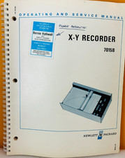 HP 07015-90002 1979 X-Y