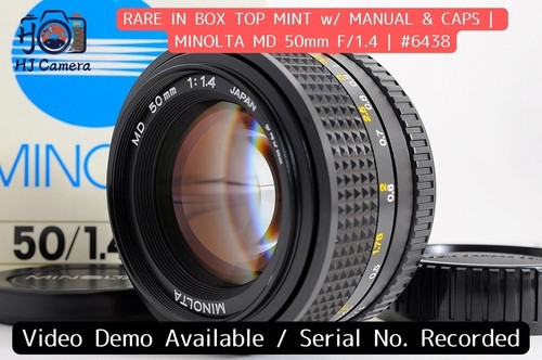 Seltene box top mint minolta - [seltene,