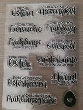 Clear Stamps Stempelset