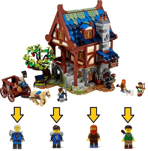Lego minifiguren aus 21325 - minifiguren,