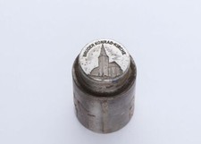 Historischer Prägestempel Bruder Konrad-Kirche Wappen Münze Unikat Medaille Nr. 