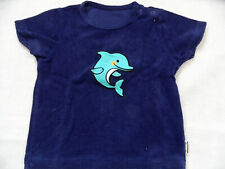 JAKOO schönes Frotteeshirt blau Delphin Gr. 92/98 TOP ST420