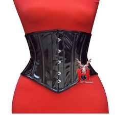 Unterbrustkorsett rot lack - unterbrustkorsett,