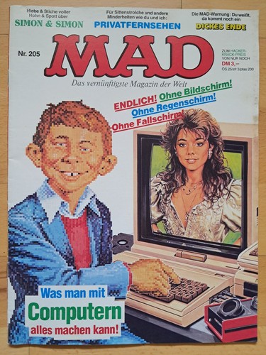 Deutsches mad 205 top z1 - mad, nr.205
