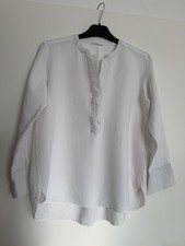 Opus Tunika Bluse weiß Gr. 40