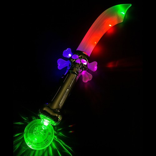 Led leucht cutlass totenkopf - cutlass, &