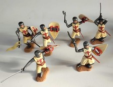 Figuren:  TIMPO Toys - 6x Kreuzritter (1. Version)