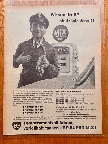 Tankwart zapfsäule - bp,
