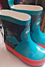 Rainwear Maximo Baby Gummistiefel  Blau-Grün-Orange  Schuhe Gr. 21 reflektiendes