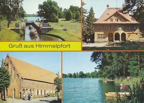 Alte gruß aus himmelpfort - ak,
