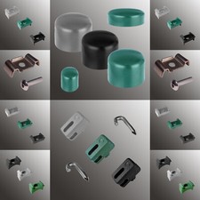 Pfostenkappe Spanndrahthalter